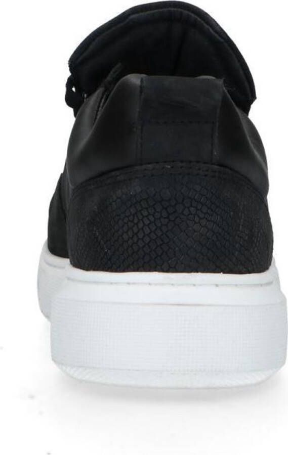 Sacha Heren Zwarte sneakers van nubuck