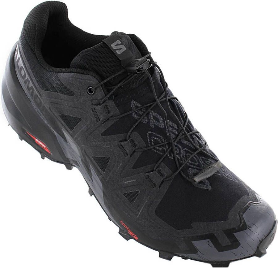 Salomon Speedcross 6 Herren Wandelschoenen Outdoor Trail-Running Schoenen Zwart