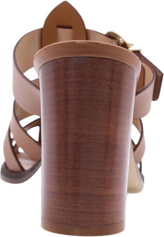 Scapa Stijlvolle Heeled Mules Brown Dames - Foto 8