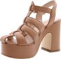 Scapa Elegant High Heel Sandals Brown Dames - Thumbnail 4