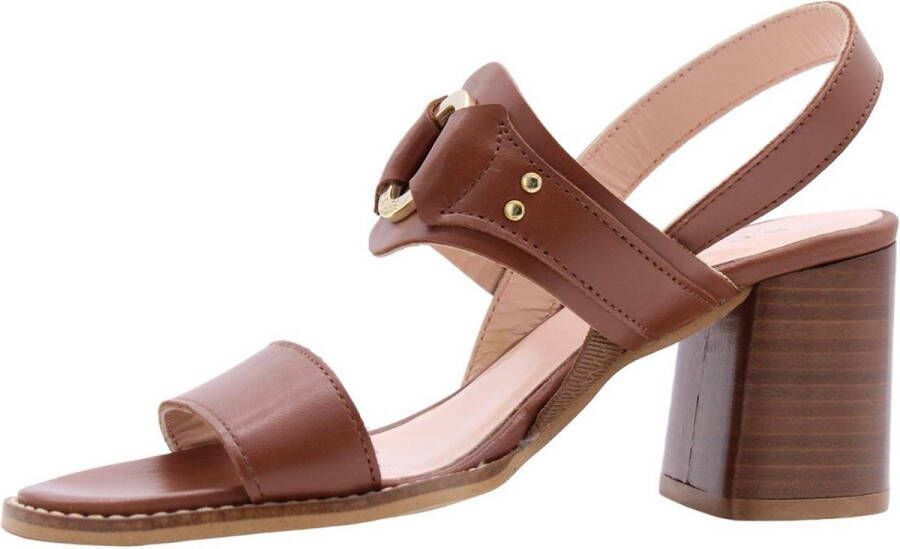 Scapa Elegant High Heel Sandals Brown Dames - Foto 12