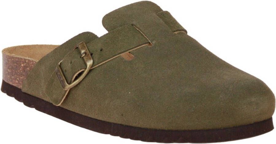 Scholl Fae Sandalen groen Suede Dames - Foto 8