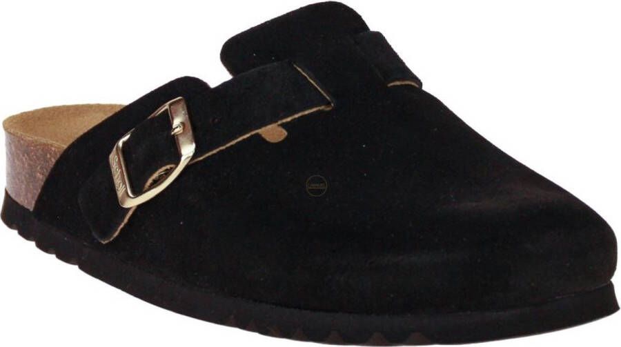 Scholl FAE Sue-W Dames Clogs Black