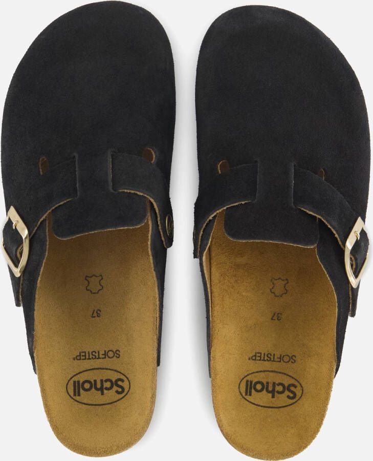 Scholl Stijlvolle Sandaal Klomp FAE Black Dames