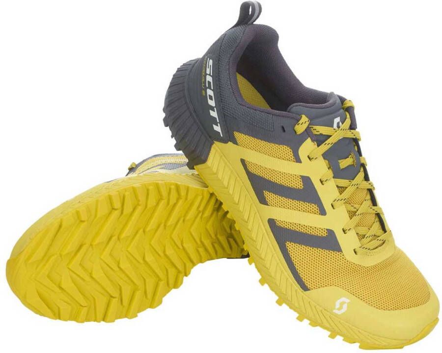 Scott Kinabalu 2 Trailrunningschoenen Geel Grijs 1 2 Man