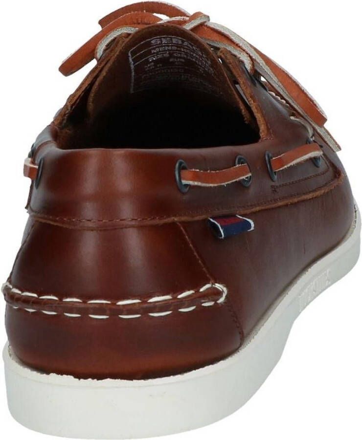 Sebago Bruine Bootschoenen Dockside