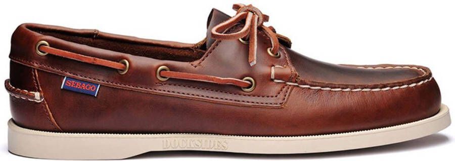 Sebago Bruine Bootschoenen Dockside