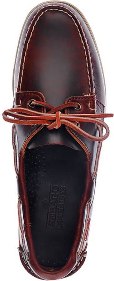 Sebago Bruine Bootschoenen Dockside