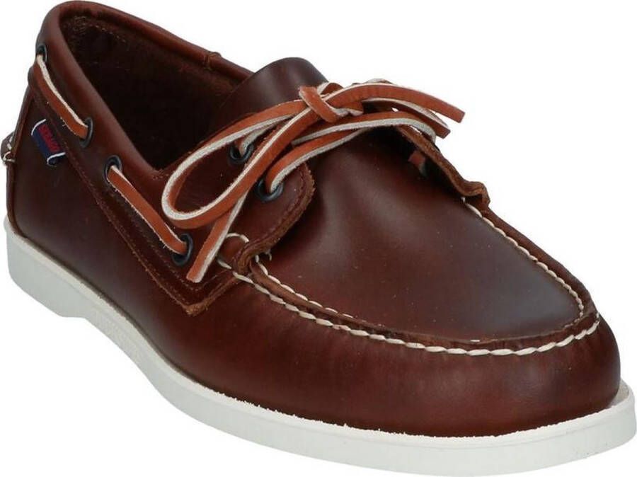 Sebago Bruine Bootschoenen Dockside