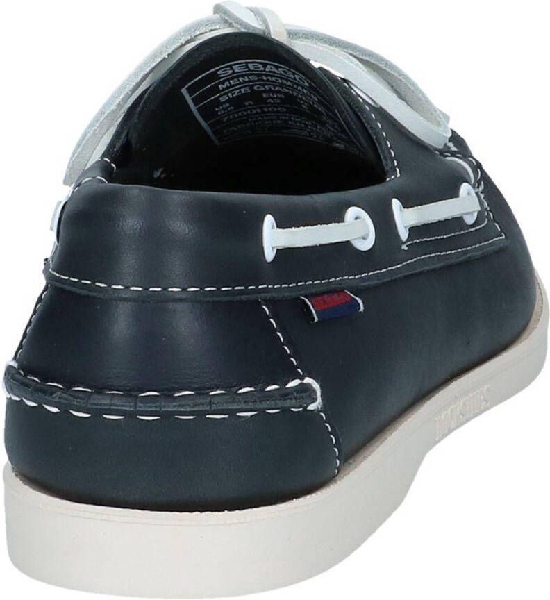 Sebago Donkerblauwe Bootschoenen Dockside