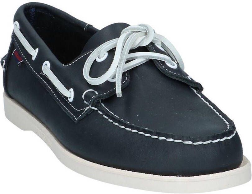 Sebago Donkerblauwe Bootschoenen Dockside