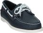 Sebago Portland lederen bootschoenen Blue Heren - Thumbnail 10