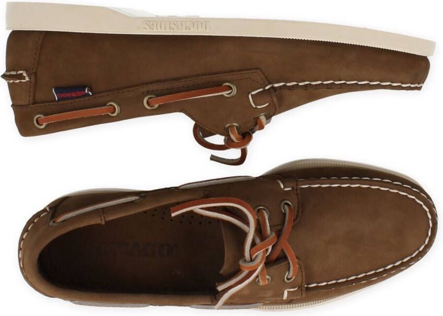 Sebago heren Portland N. dark brown BRUIN