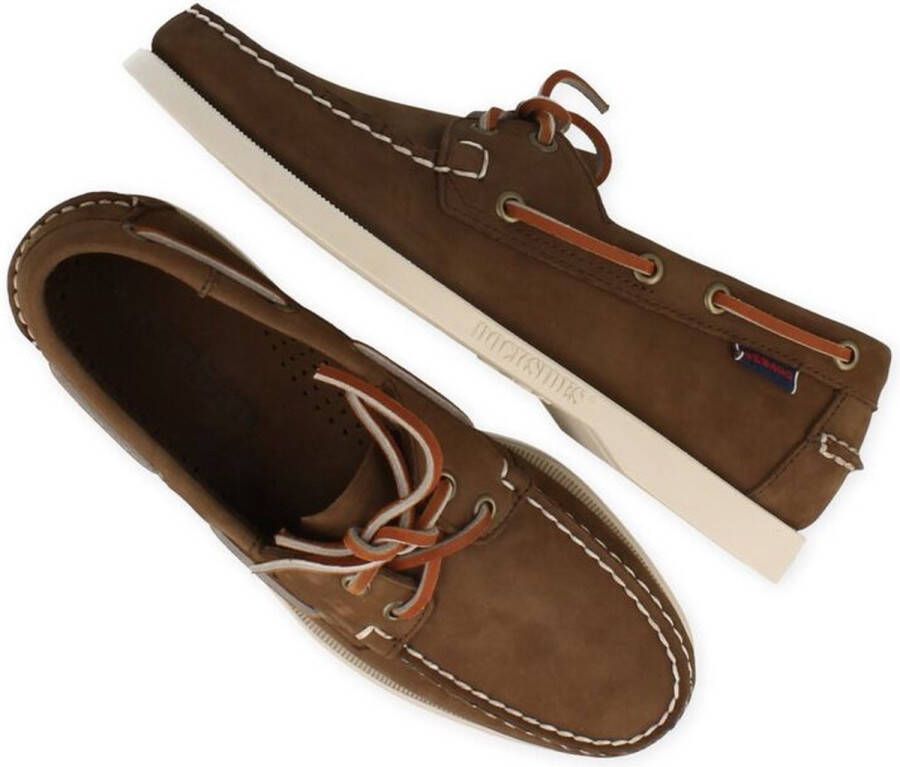 Sebago heren Portland N. dark brown BRUIN