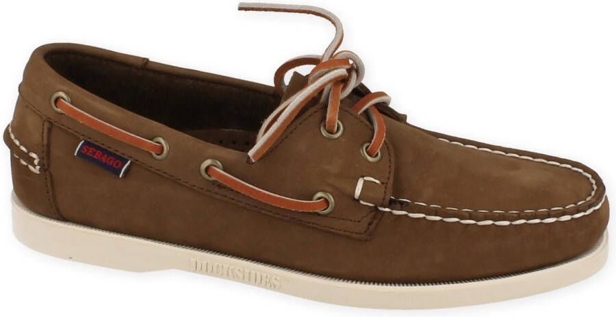 Sebago heren Portland N. dark brown BRUIN