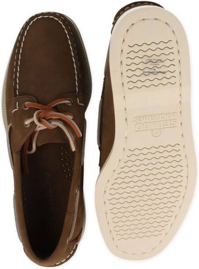 Sebago heren Portland N. dark brown BRUIN