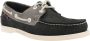 Sebago Heren Spinnaker Nubuck Navy Grey BLAUW - Thumbnail 6