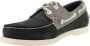 Sebago Heren Spinnaker Nubuck Navy Grey BLAUW - Thumbnail 7