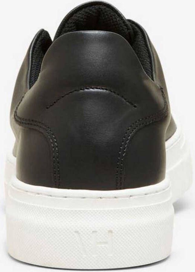 SELECTED David Chunky Leather Sneakers Heren Black