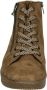 Semler I65163 Volwassenen VeterlaarzenHoge sneakersDames veterschoenenHalf-hoge schoenen Cognac - Thumbnail 3