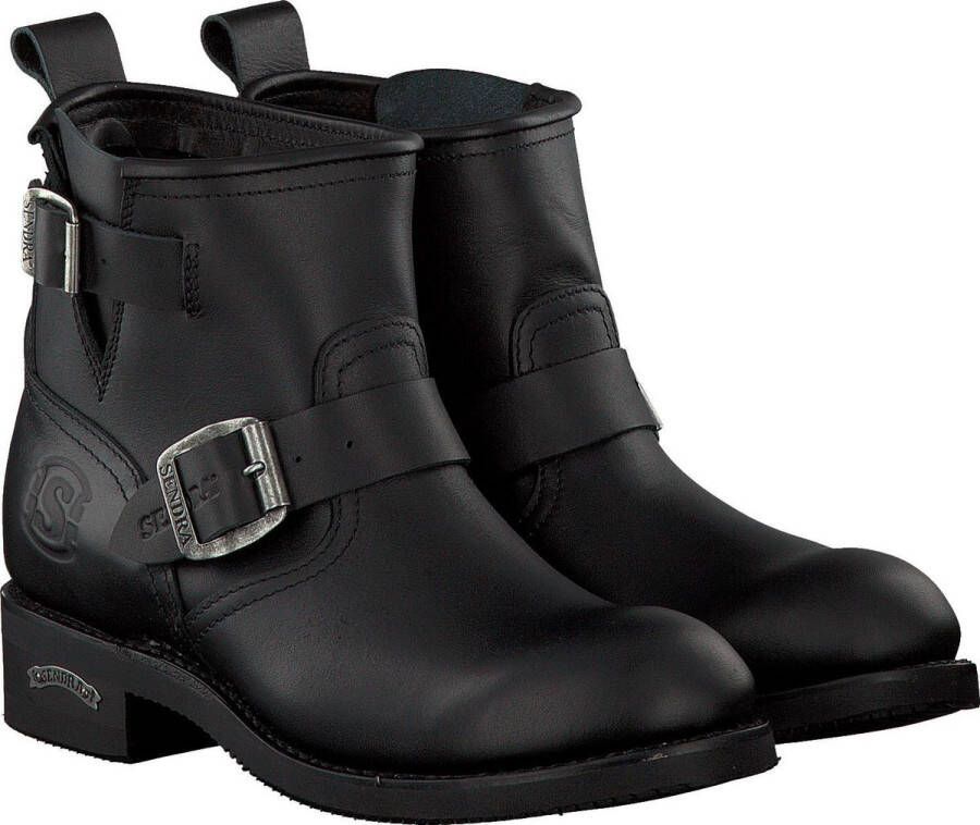 Sendra 2976 Biker boots Dames Zwart