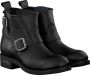 Sendra Zwarte Bikerboots met Metalen Gespen Black Dames - Thumbnail 8