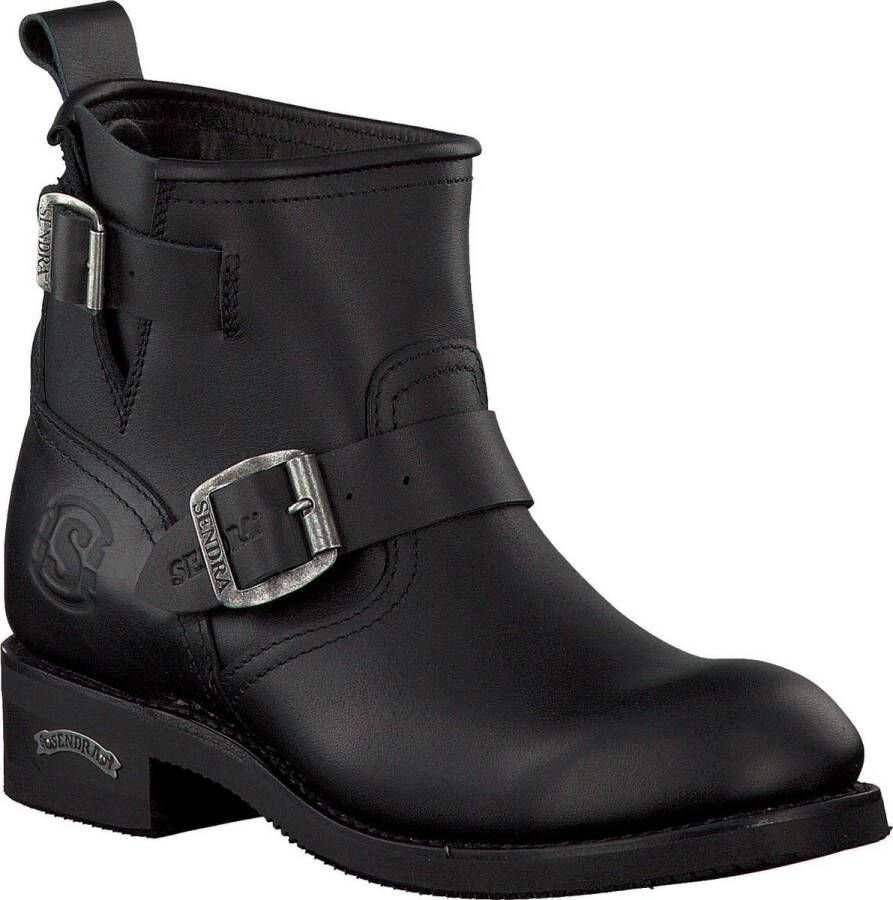 Sendra 2976 Biker boots Dames Zwart