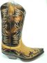 Sendra boots 3241 Bruin Laarzen Trenzado Cuervo Ibiza Handgemaakt Spitse Cow Western Schuine Hak Gevlochten Wreef Echt Leer - Thumbnail 8