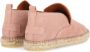 Shabbies Amsterdam Espadrille Elche Lofa Zacht Roze - Thumbnail 5