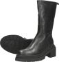 Shabbies Amsterdam Shabbies 183020285 Enkelboots Enkellaarsjes Dames Zwart - Thumbnail 13