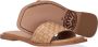 SHABBIES Slippers Dames 170020171 Maat: 38 Materiaal: Leer Kleur: Camel - Thumbnail 9