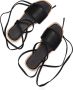 SHABBIES Sandalen Dames 170020191 Maat: 37 Materiaal: Leer Kleur: Zwart - Thumbnail 6