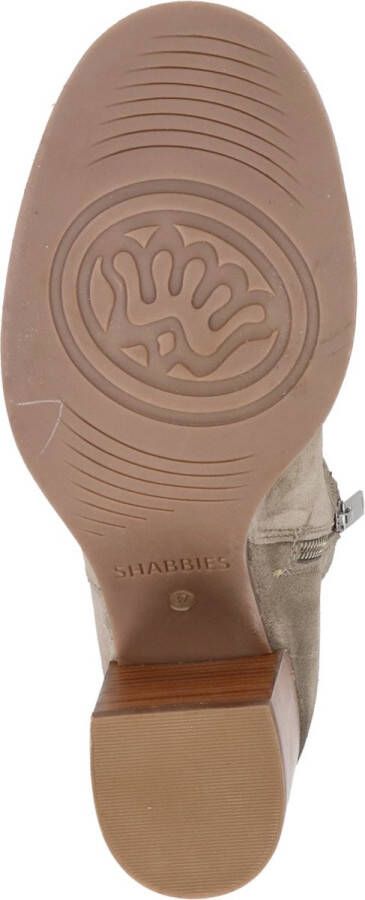 Shabbies Amsterdam Shabbies dames enkellaars Taupe