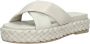 Shabbies Amsterdam 170020339 Sandalens Offwhite - Thumbnail 13