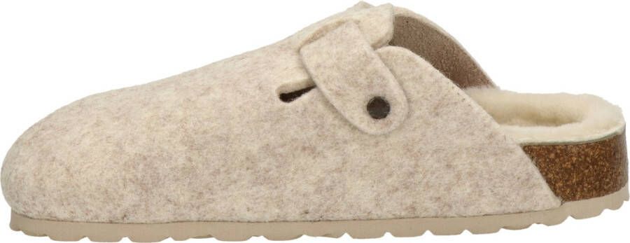 Shepherd Hilma dames pantoffel Ecru