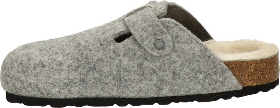 Shepherd Hilma dames pantoffel Licht grijs