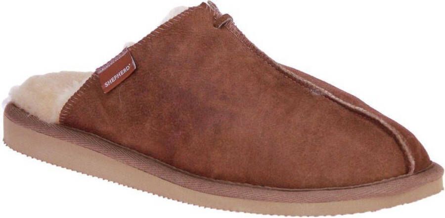 Shepherd HUGO 120152 Volwassenen Heren pantoffels Cognac