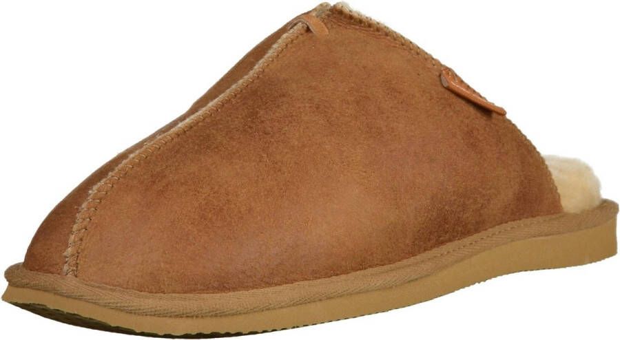 Shepherd Hugo Heren Pantoffels Antique cognac