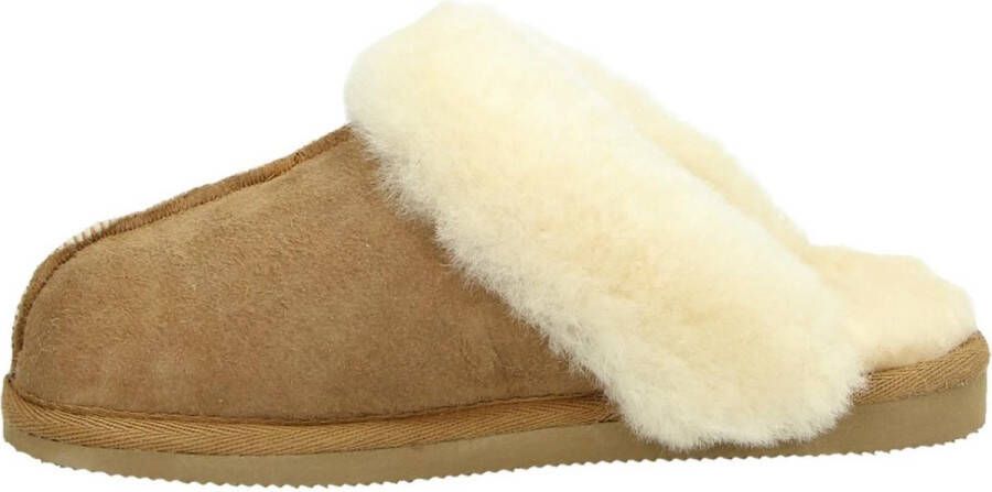 SHEPHERD OF SWEDEN Shepherd Jessica Dames Pantoffels Chestnut