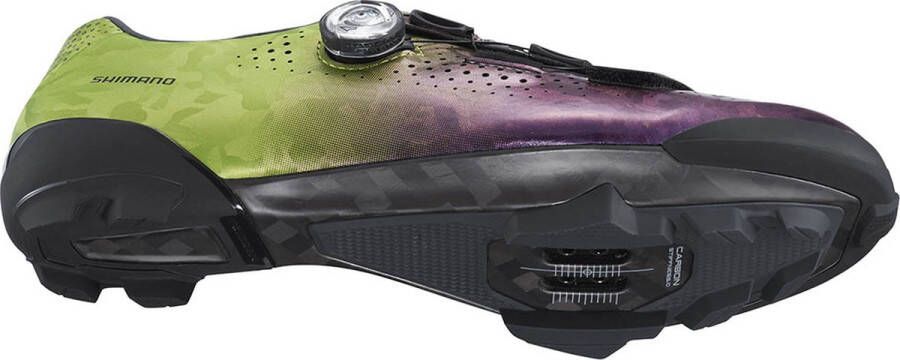 Shimano RX800 Fietsschoenen Gravel Paars Groen