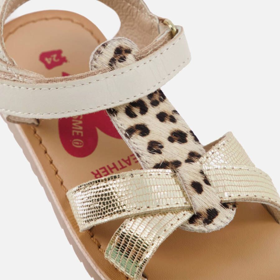 Shoesme Animal Sandalen beige Leer