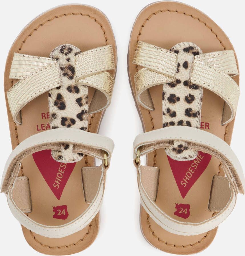 Shoesme Animal Sandalen beige Leer