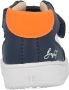 Shoesme Baby Babysneakers Jongens Blue White Orange Leer - Thumbnail 10