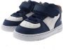 Shoesme Baby Babysneakers Jongens Blue White Orange Leer - Thumbnail 11