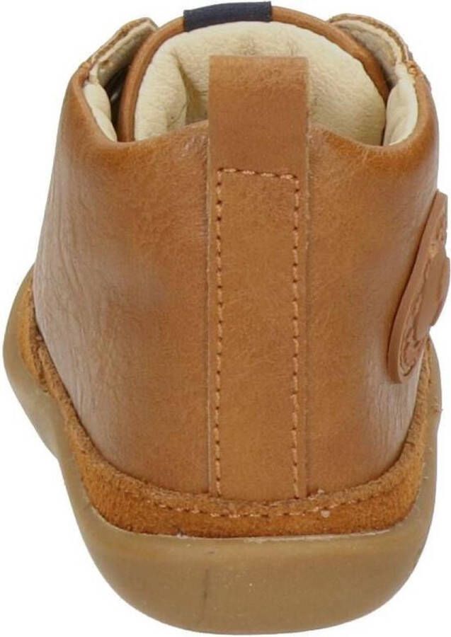 Shoesme Baby Babysneakers Meisjes jongens Cognac Leer