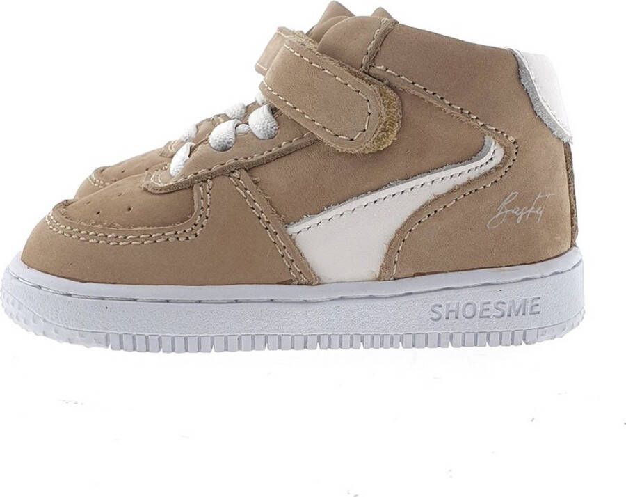 Shoesme Baby Babysneakers Taupe Leer - Foto 11