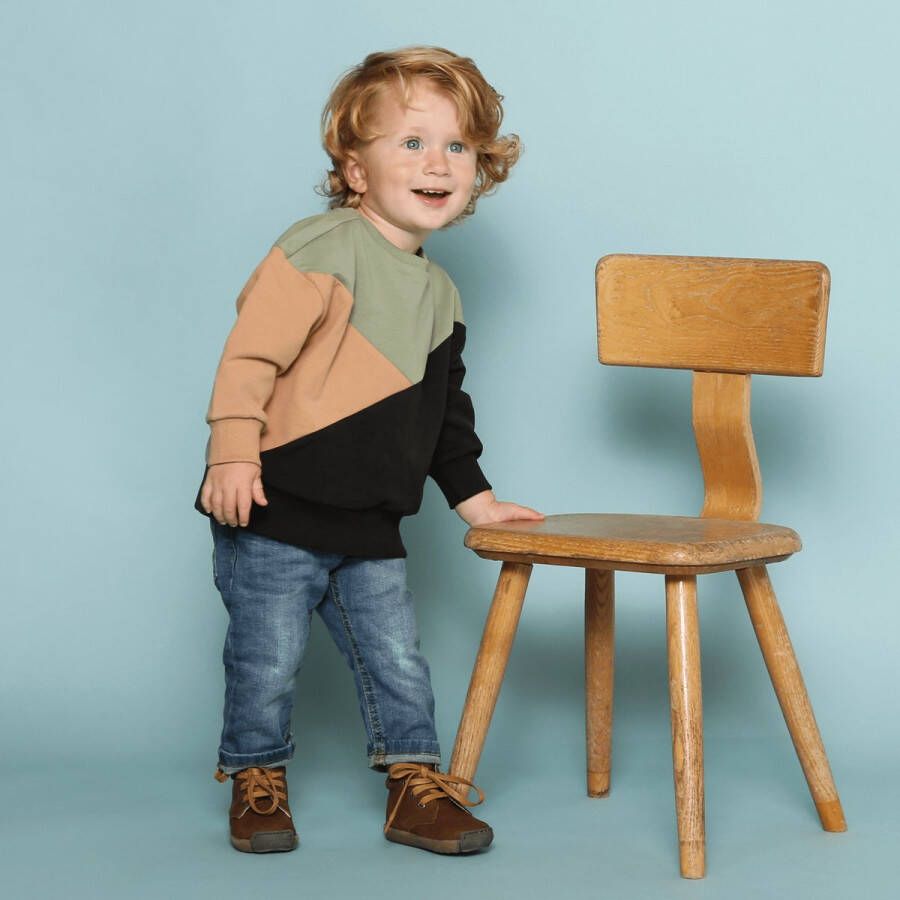 Shoesme Baby Enkelboots Meisjes jongens Brown Leer