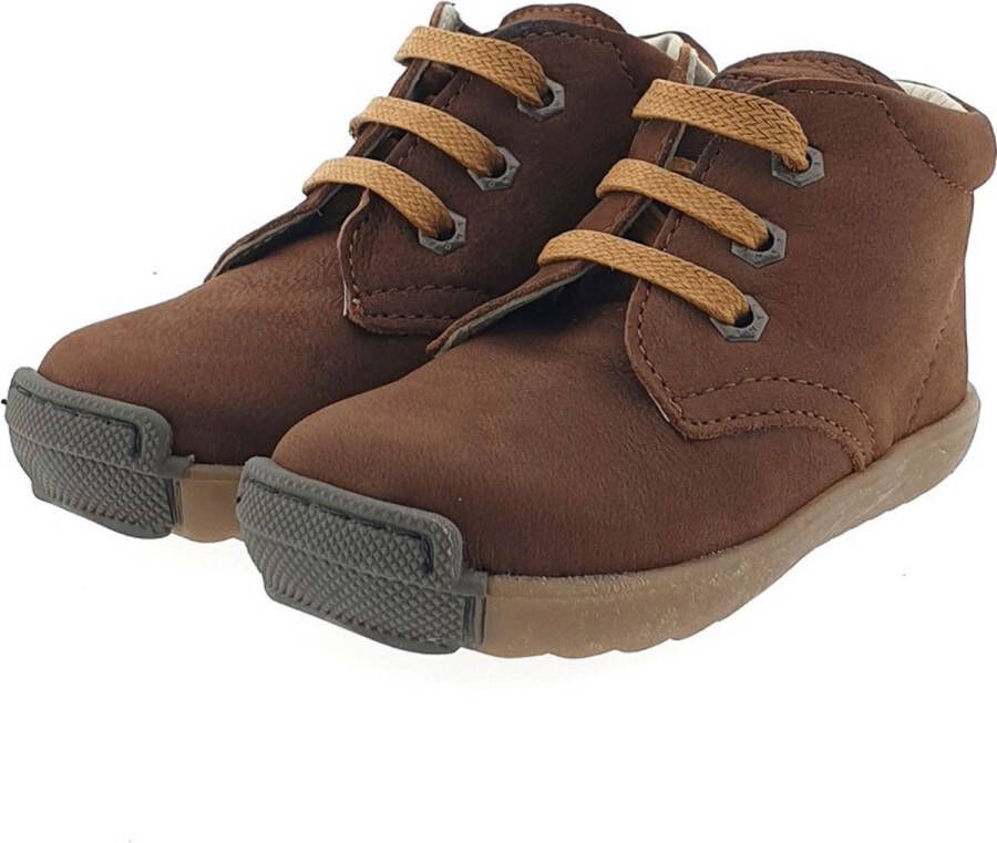 Shoesme Baby Enkelboots Meisjes jongens Brown Leer