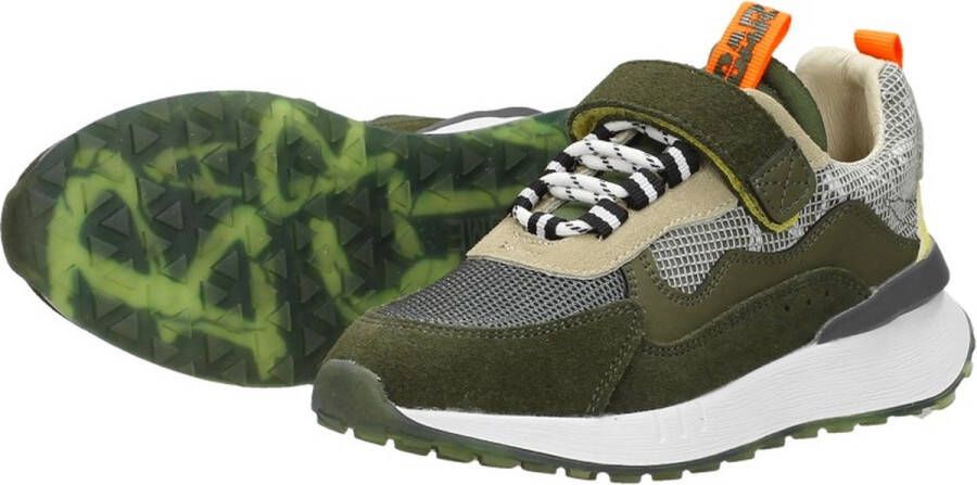 Shoesme Barst by Sneakers Laag groen