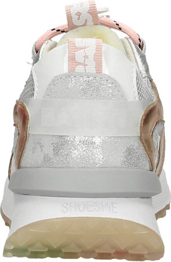 Shoesme Barst by Sneakers Laag zilver